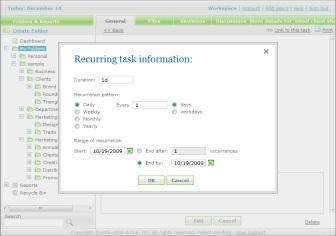 Recurring Tasks in Wrike
