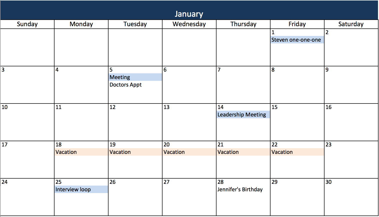 Project Planning Calendar Template from www.wrike.com