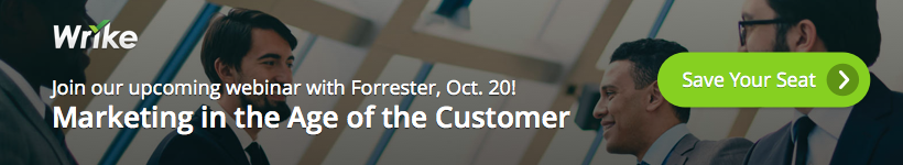 Join in! Free Webinar: "Marketing in the Age of the Customer"