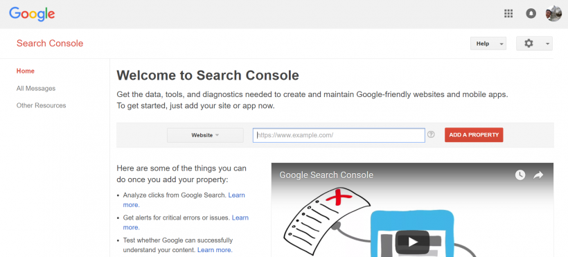 Google Search Console - 40 лучших инструментов для повышения продуктивности команды маркетинга