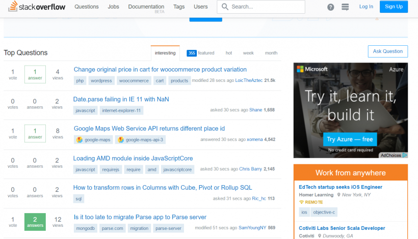Stack Overflow - 40 лучших инструментов для повышения продуктивности команды маркетинга