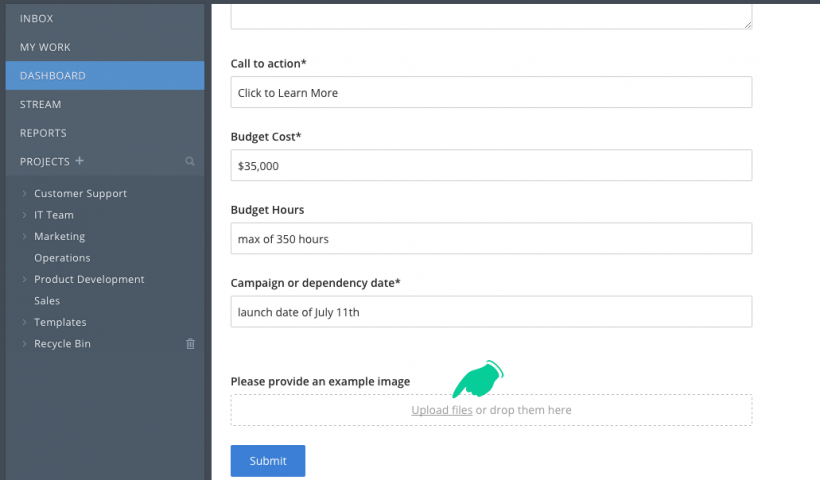 New: Attach Files to Request Forms