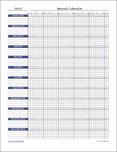 Get Organized In 2017 With Free Excel Calendar Templates