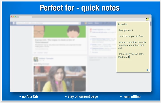 Sticky Notes - 51 Chrome Browser Extensions to Amplify Your Productivity