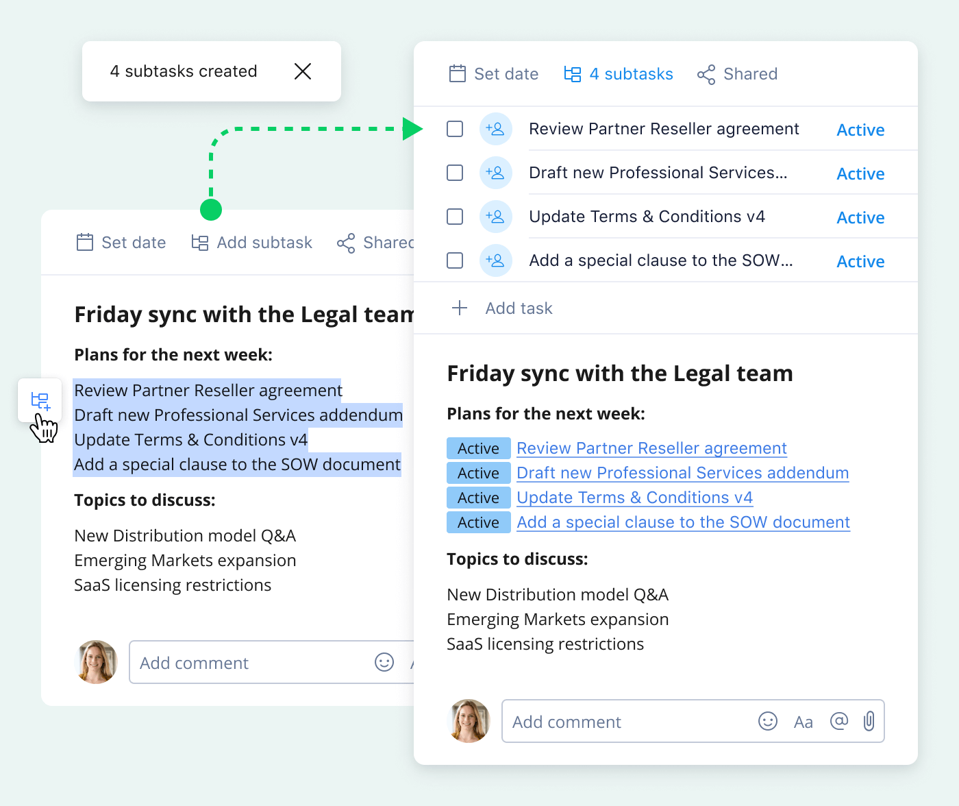 Building Actionable Futures With Wrike’s AI Subtask Creation for Meetings 2