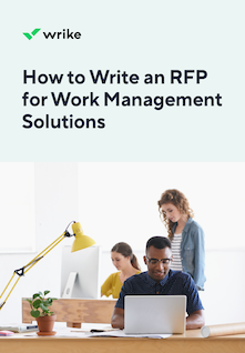 how to write RFP for work management solutions