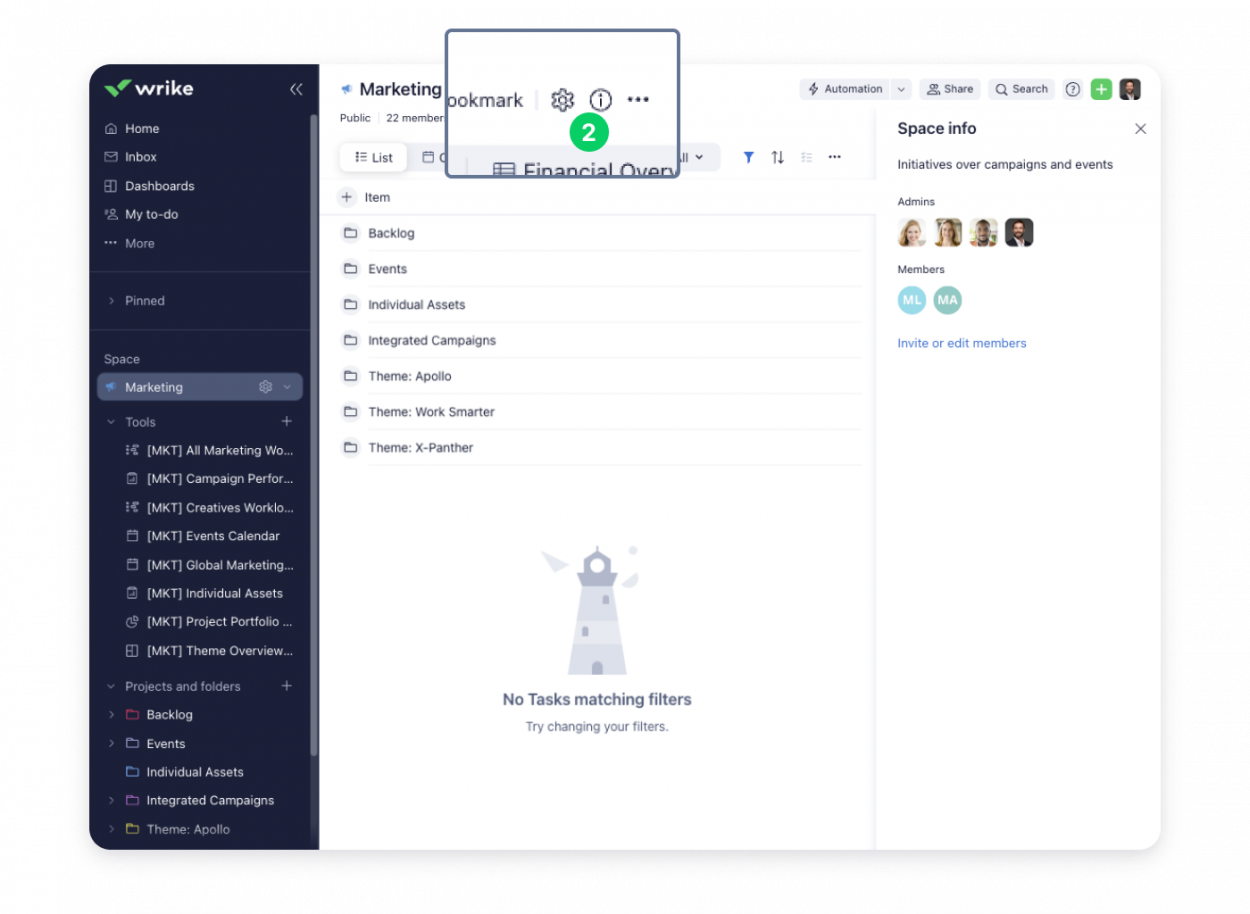 Step 2 to building a Wrike request form