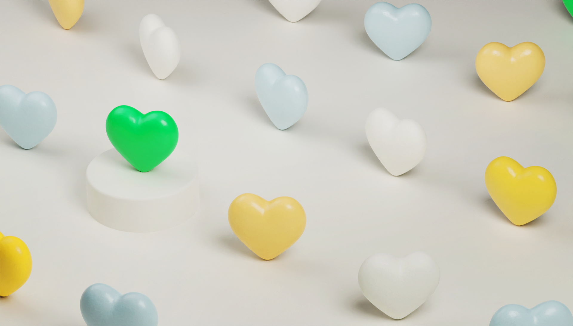 image of hearts symbolizing human-focused content