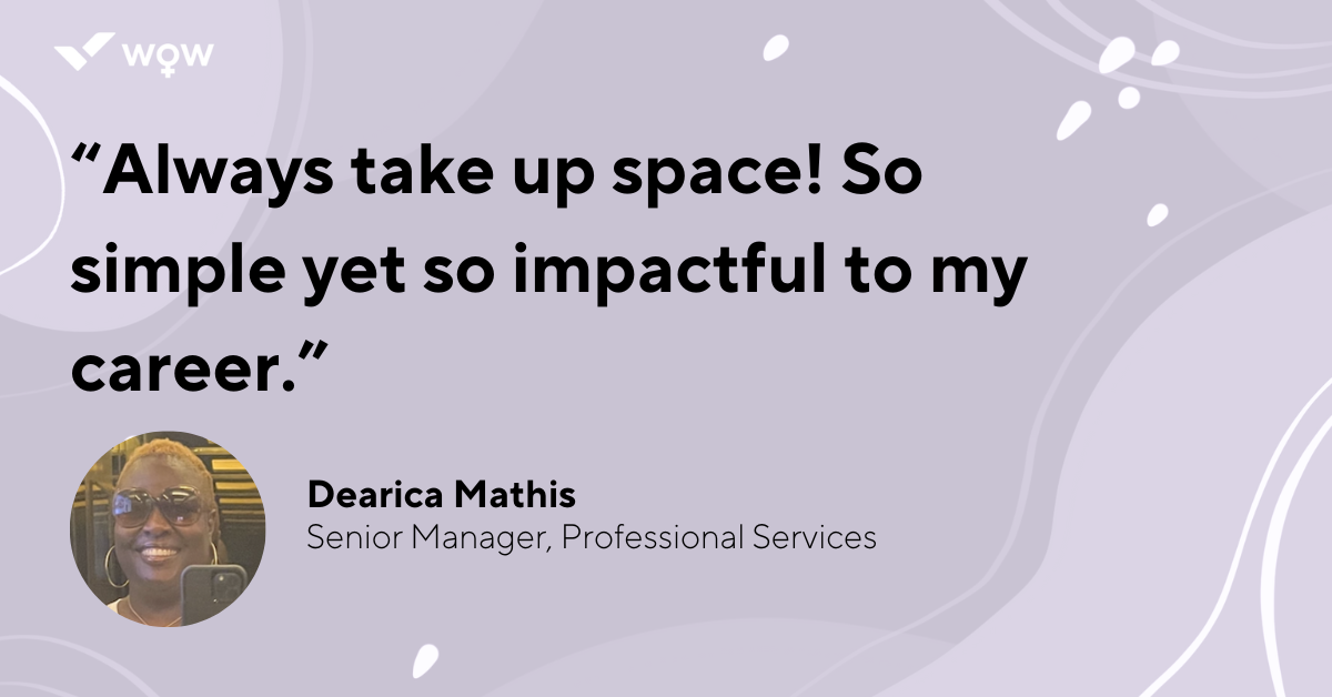 dearica mathis quote for international women’s day