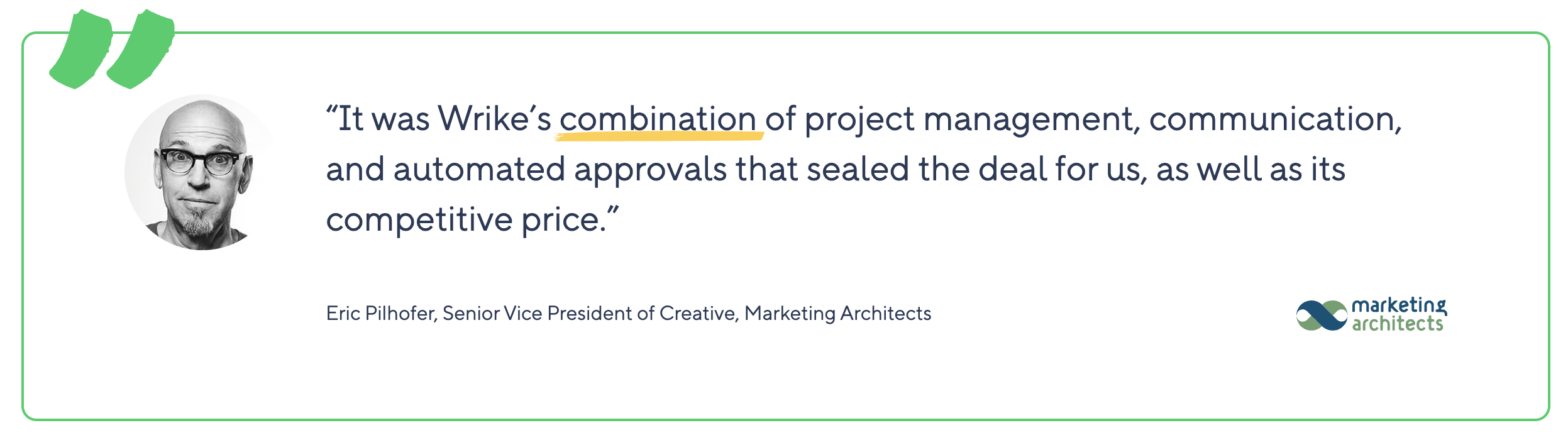marketing architects quote