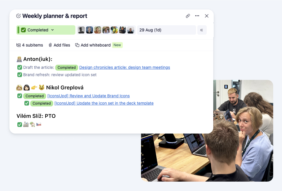 design team friday review