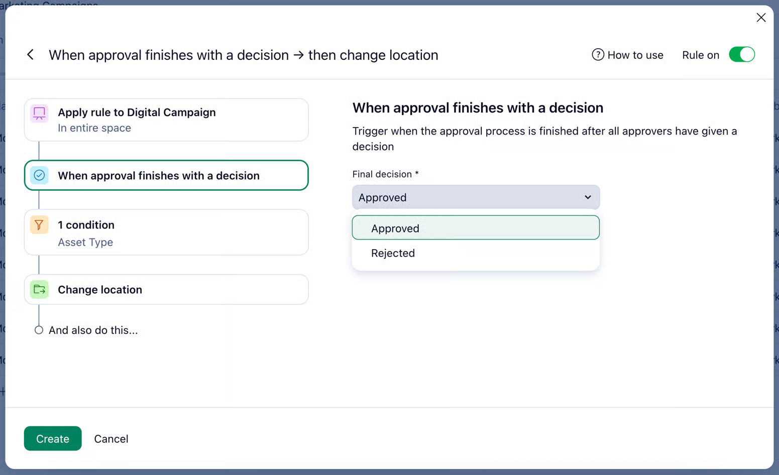 product screenshot of wrike when then approvals