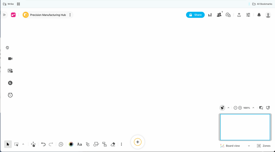 Dashboard widget embed for Klaxoon.