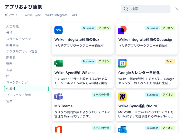 Wrike Integration Flowchart Showing Task Management Across Apps.