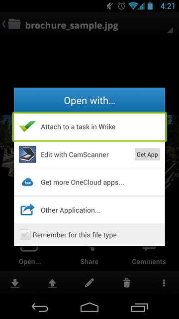 Wrike integrates with Box and joines OneCloud
