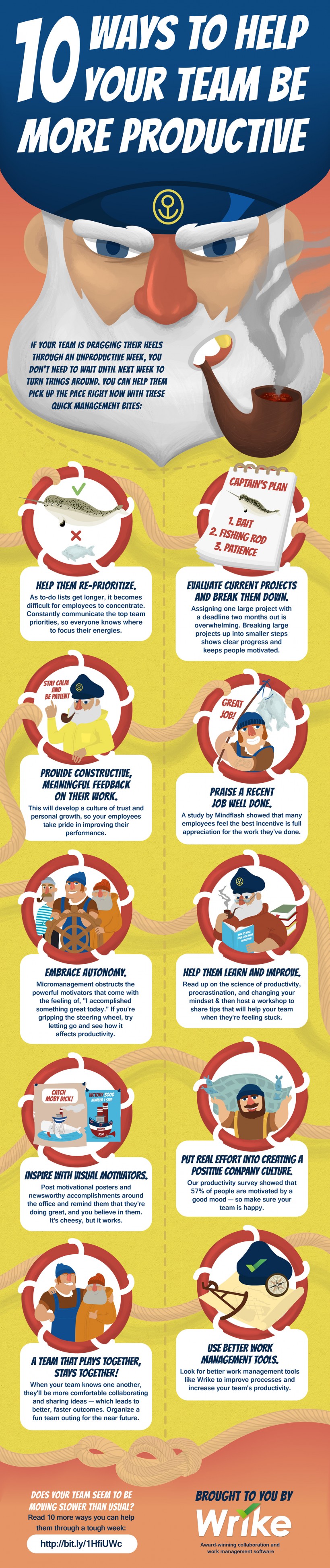 10 Ways to Make Your Team More Productive (#Infographic)