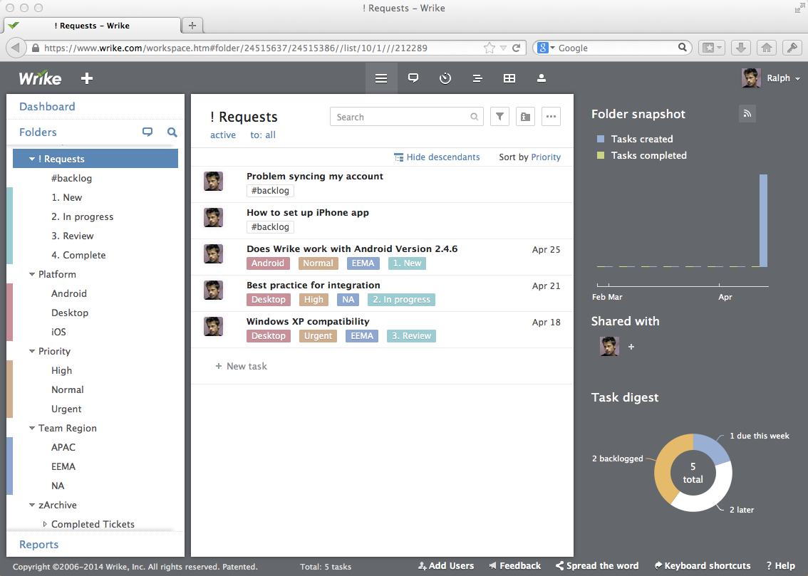 How to Use Wrike as a Ticketing System