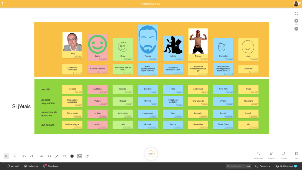 Brainstorming en formation avec Klaxoon