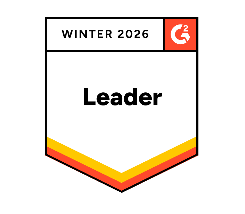 G2 Leader quadrant badge.